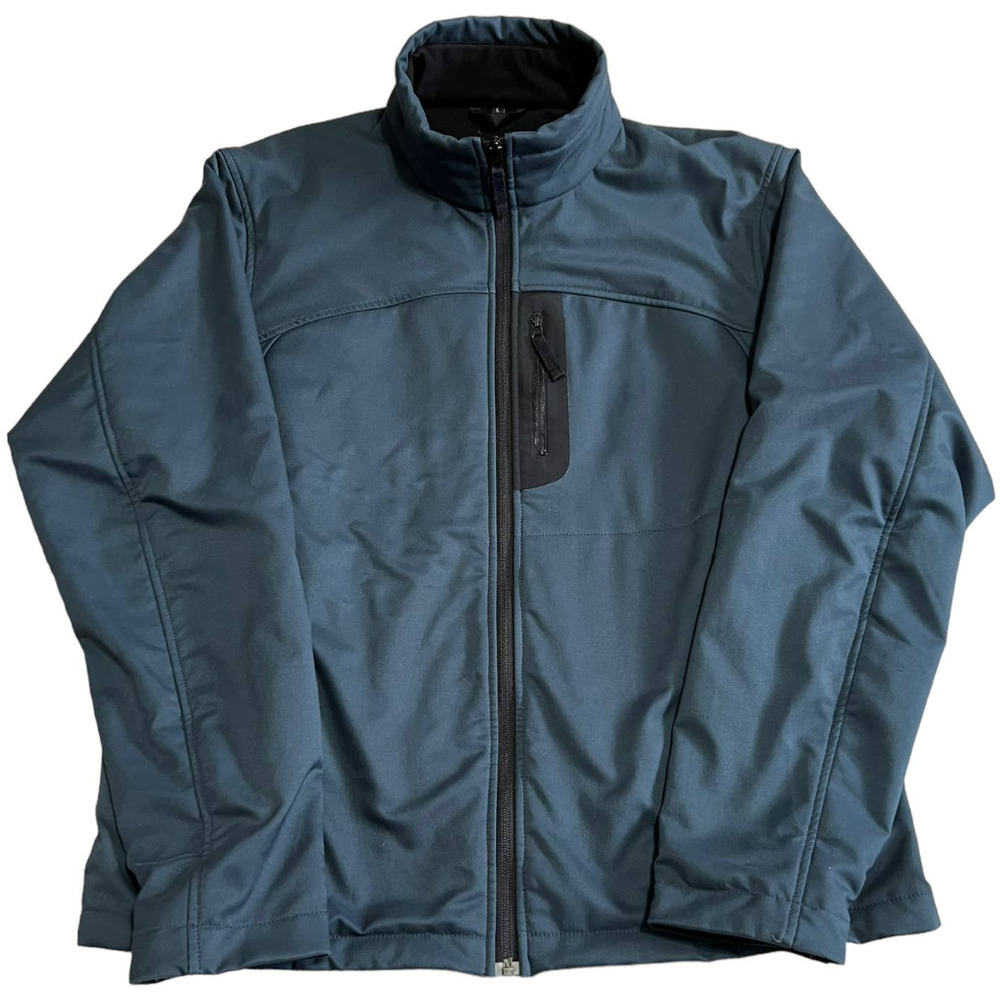 Red Ledge Blue Fleece Lined Windbreaker Jacket Size L